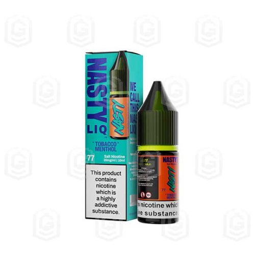 سالت نیکوتین تنباکو نعنا نستی LIQ 77 Tobacco Menthol
