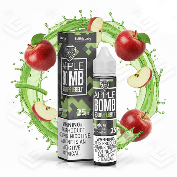 سالت بمب سیب ترش کمپانی ویگاد | VGOD Apple Bomb SaltNic 30ml سالت بمب سیب ترش کمپانی ویگاد | VGOD Apple Bomb SaltNic 30ml