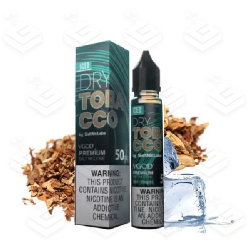 سالت تنباکوی خشک یخ کمپانی ویگاد | VGOD Dry Tobacco Ice Salt Nic 30ml