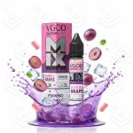 سالت سری جدید آدامس بادکنکی انگور یخ کمپانی ویگاد | VGOD MIX Iced Bubble Grape SaltNic 30ml