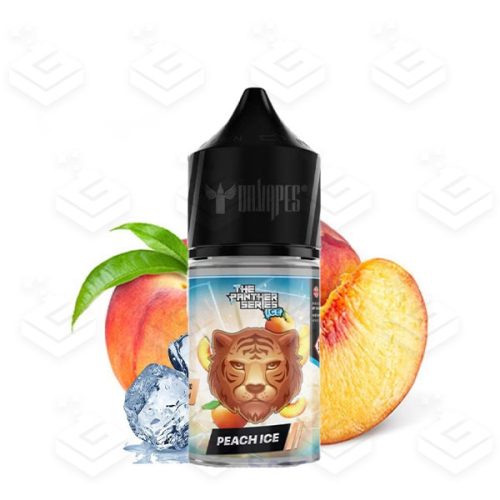 سالت هلو یخ(سری جدید)کمپانی دکتر ویپ | Dr Vapes Panther Series Peach Ice 30ml