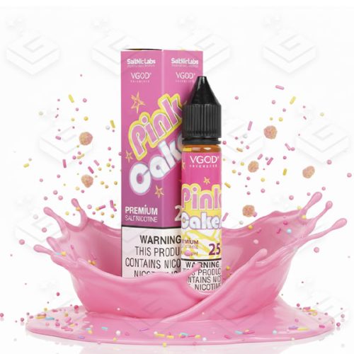 سالت کیک صورتی (کیک هاوایی) کمپانی ویگاد | VGOD Pink Cakes SaltNic 30ml