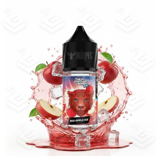سالت سیب قرمز یخ (سری جدید) کمپانی دکتر ویپ | Dr Vapes Panther Series Red Apple Ice 30ml