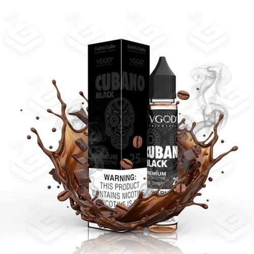 سالت سیگار کوبایی (کوبانو بلک) کمپانی ویگاد | VGOD Cubano Black SaltNic 30ml